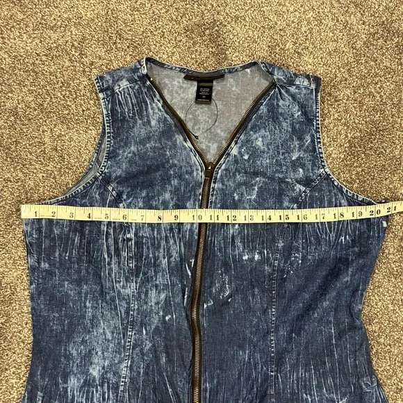 Ashley Stewart Denim Look Dress - Picture 10 of 11